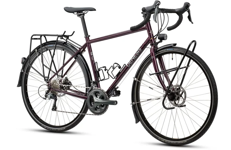 2021 Tour De Fer 30 Steel Touring Bike in Purple-1