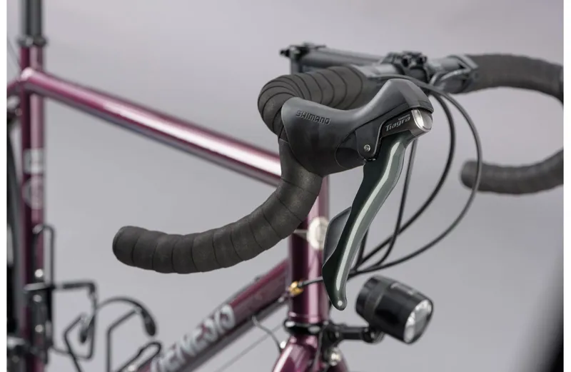 2021 Tour De Fer 30 Steel Touring Bike in Purple-2