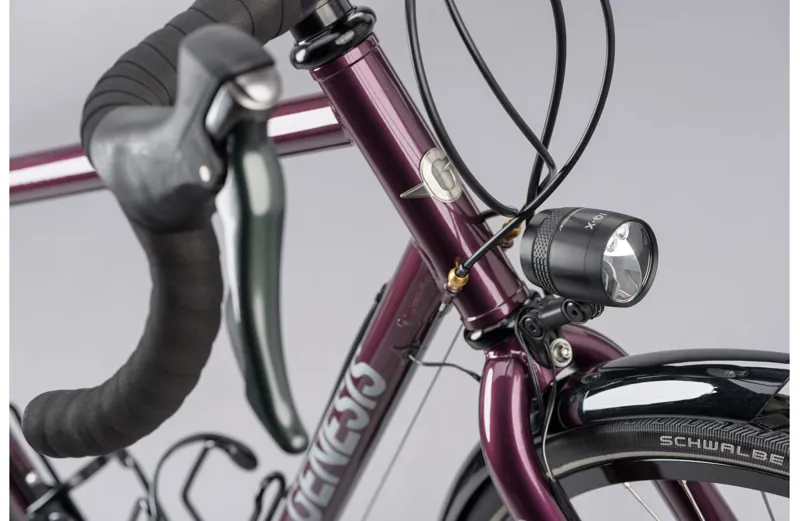 2021 Tour De Fer 30 Steel Touring Bike in Purple-3