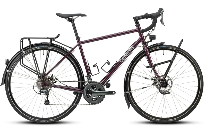 2021 Tour De Fer 30 Steel Touring Bike in Purple
