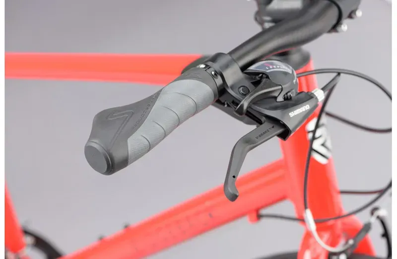 2021 Ridgeback Motion Hybrid Bike in Red-2