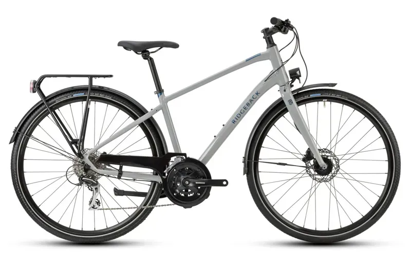 2021 Ridgeback Element EQ Hybrid Bike in Silver