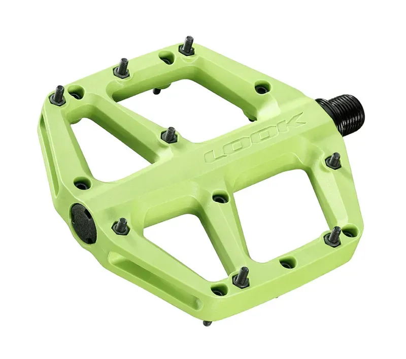 Look Trail Roc Fusion Flat Pedals in Lime