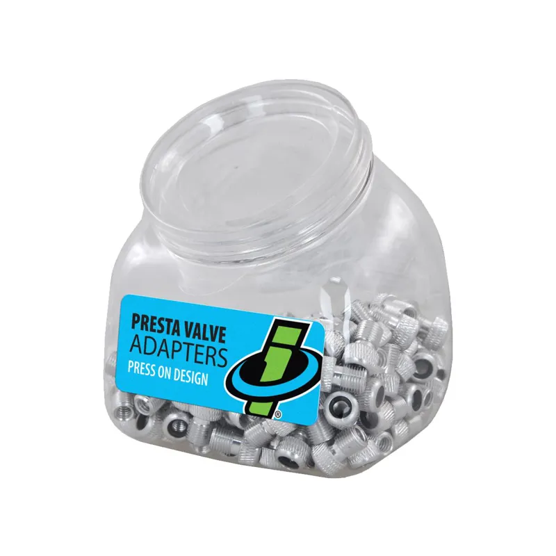 Genuine Innovations Presta Valve Adapter in Silver