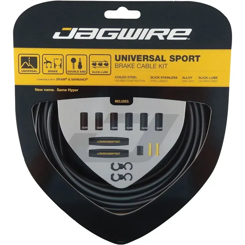 Jagwire Universal Sport Brake Cable Kit in Ice Gray