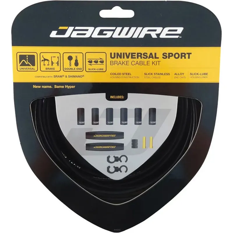 Jagwire Universal Sport Brake Cable Kit in Ice Gray-1
