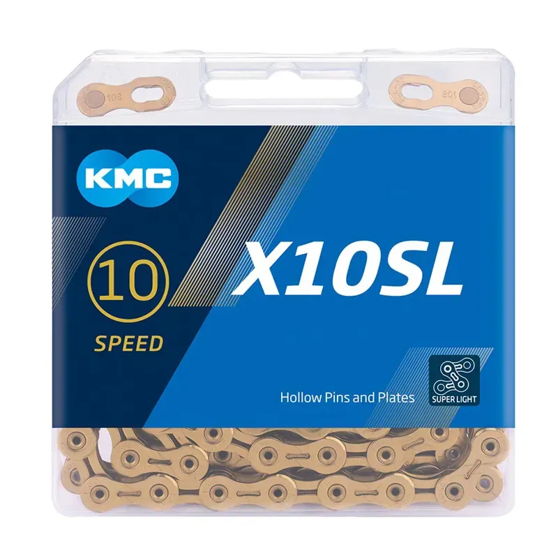KMC 114L X10-SL Chain in Gold