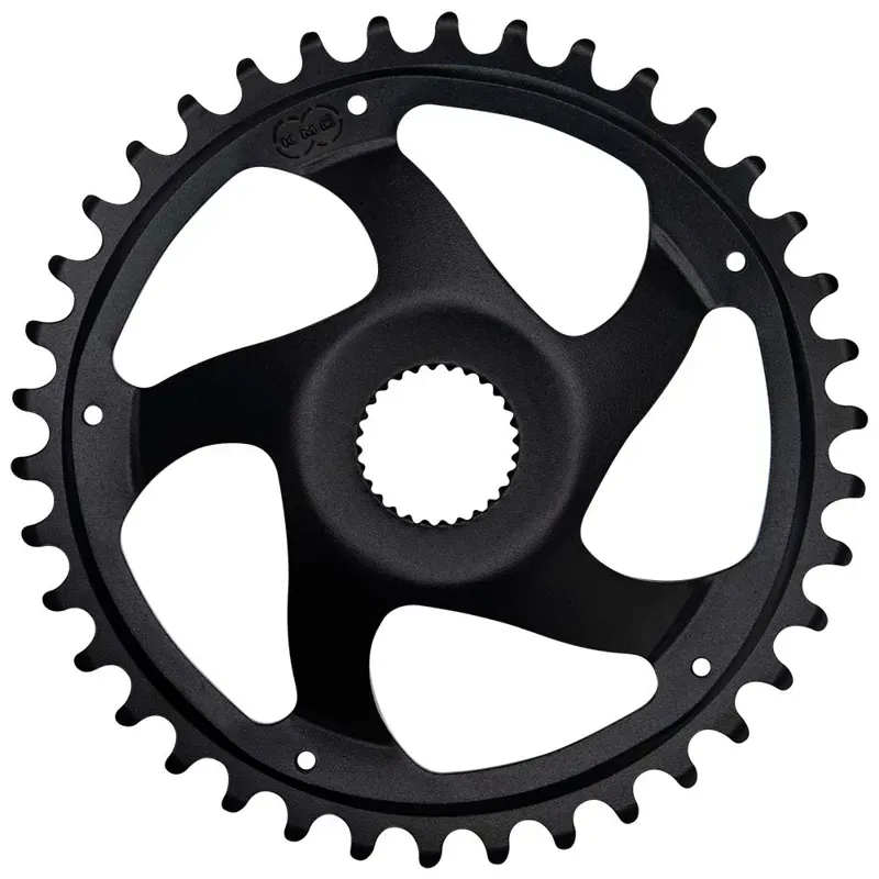 KMC Bosch Gen 4 Super Narrow Chainring in Black-2
