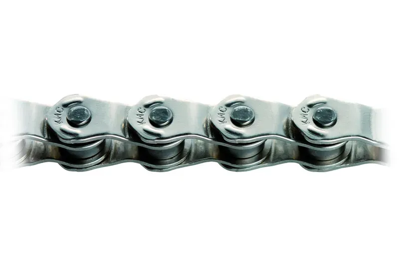 KMC HL1 Wide 104 Link Single Speed Half Link Chain in Silver