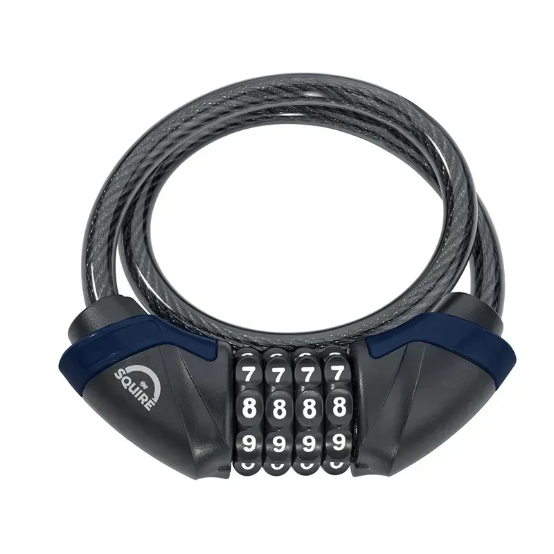 Squire Kilda Combi 10 Combo Cable Lock in Black