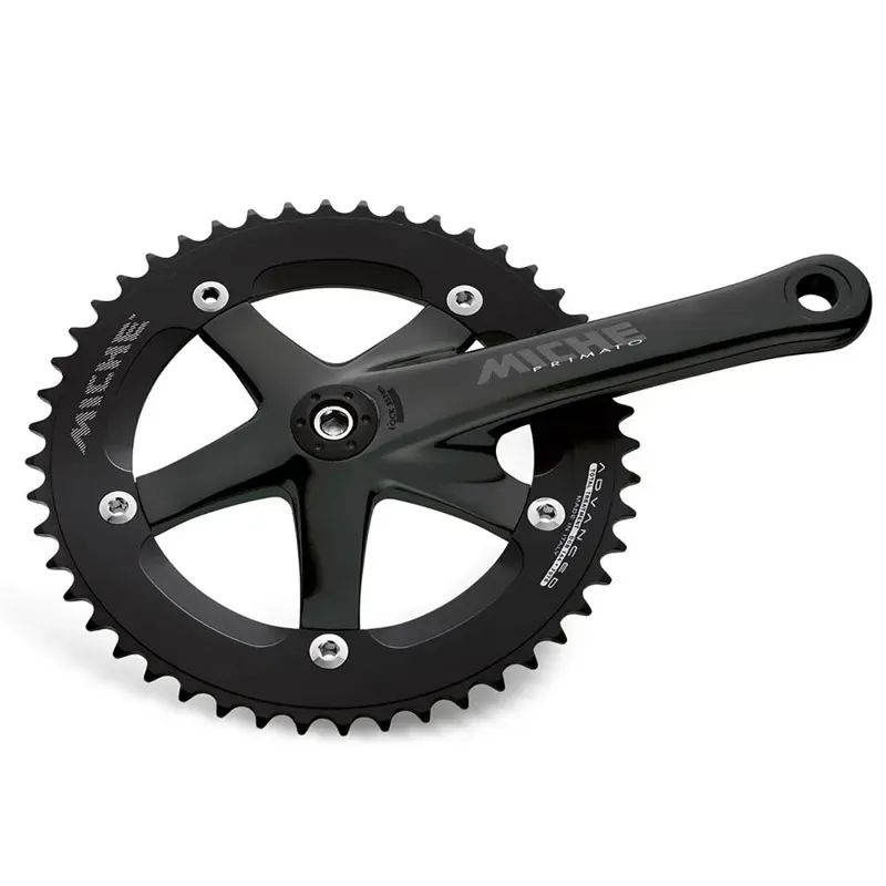 Miche Primato Advanced Track Chainset in Black