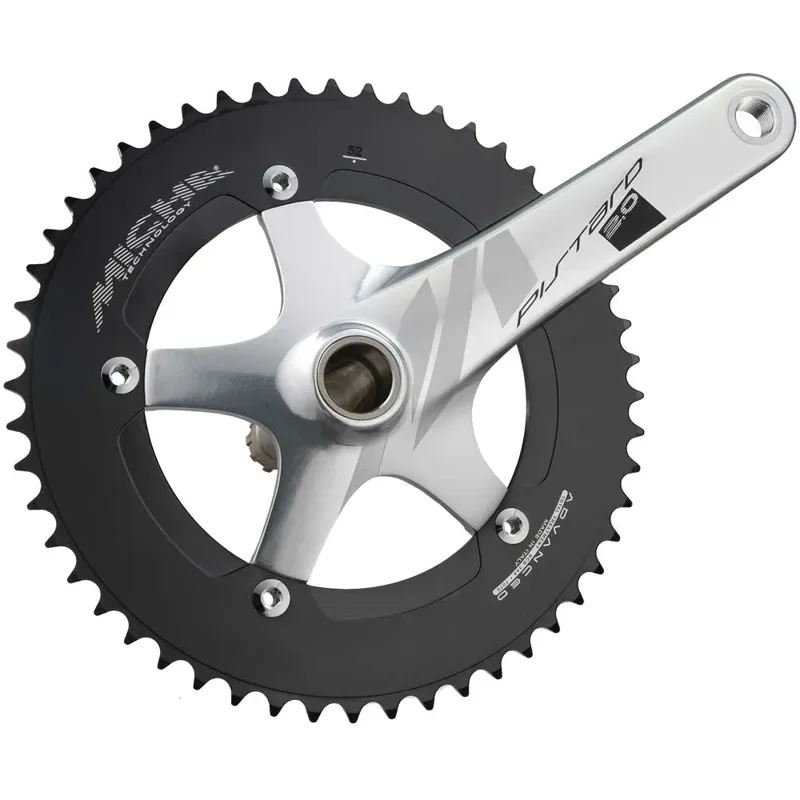 Miche Pistard 2.0 Chainset in Silver