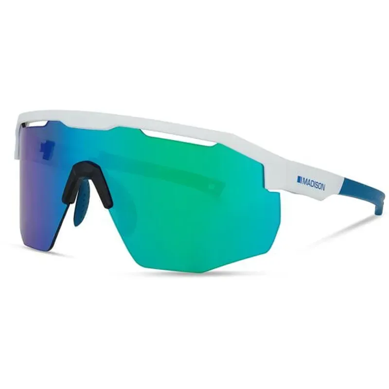 Madison Cipher Glasses in Green Mirror