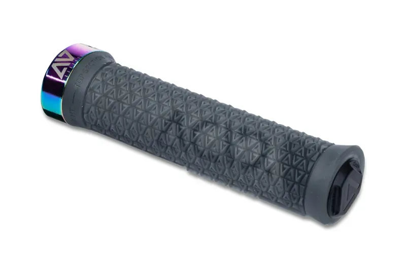 Acid Grips Icon Pro Handlebar Grips in Oilslick/Translucent Black