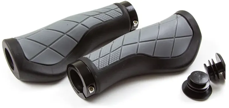 Clarks CE315 Ergonomic City Grips With Locking Rings in Black/Grey