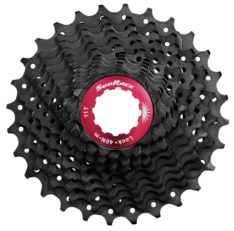 SunRace/Sturmey Archer CSRX1 11-speed 11-32-tooth Cassette in Black