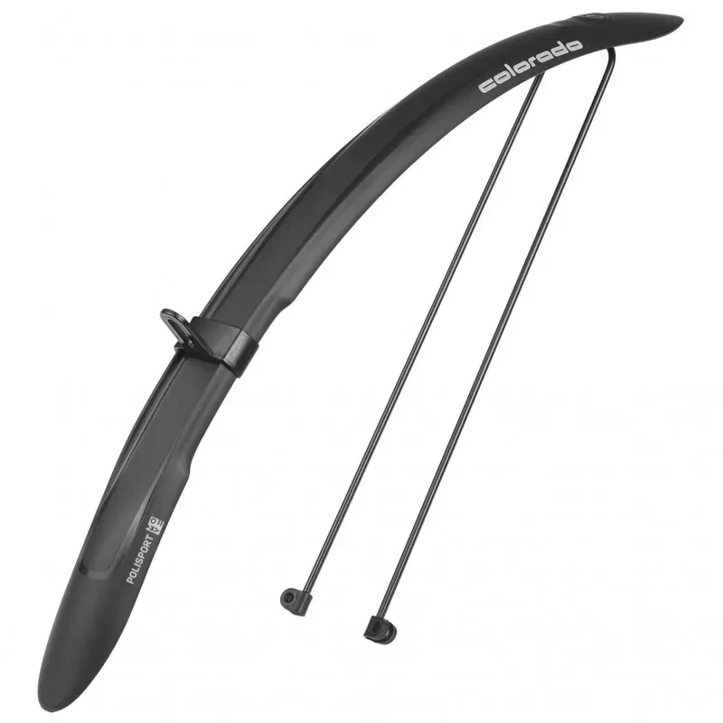 Polisport Colorado City 700c Clip-on Mudguards in Black-1