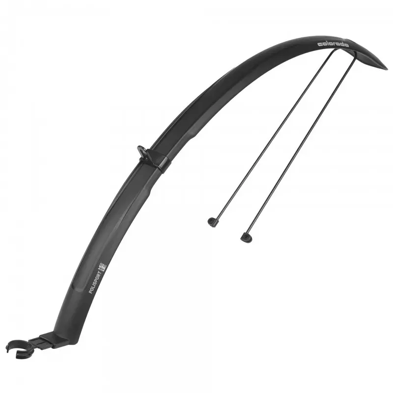 Polisport Colorado City 700c Clip-on Mudguards in Black-2