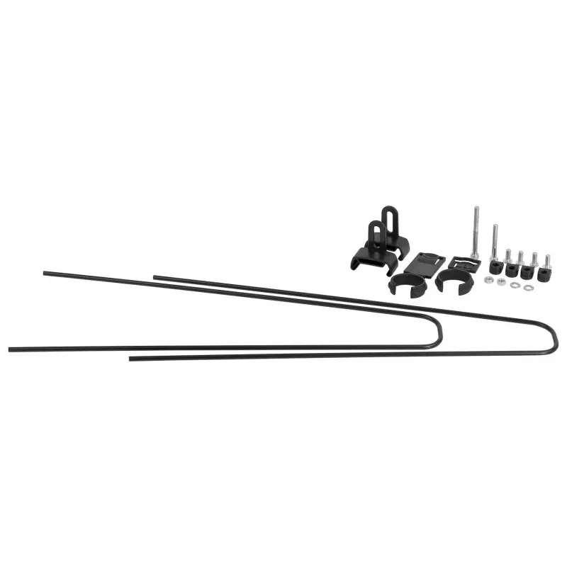 Polisport Colorado City 700c Clip-on Mudguards in Black-4