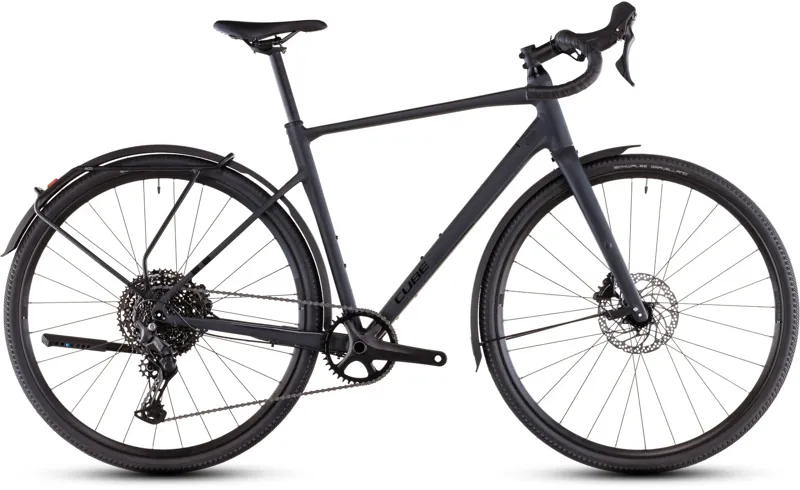 Cube Nuroad Pro Fe 2025 Gravel Bike in Night/Black