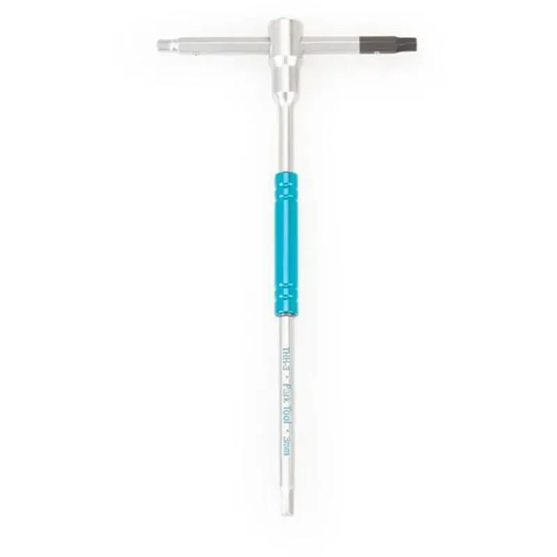 Park Tool Sliding T-handle Hex Wrench in Silver/Blue-3