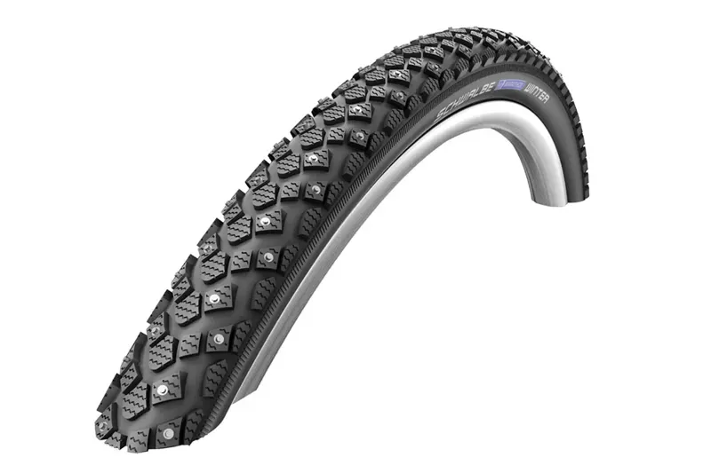 Schwalbe Marathon Winter Plus 700x40c Perf. Stud/Snow Tire in Black