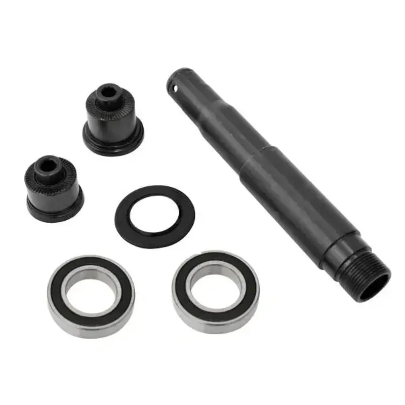 Shimano Spares FHMT401-B Complete Hub Axle in Black