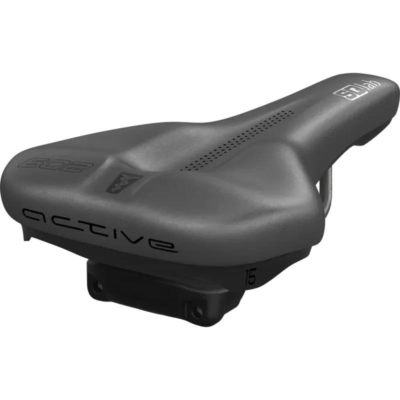 Sqlab 602 Ergolux Active 2.1 Saddle 1 in Black-3