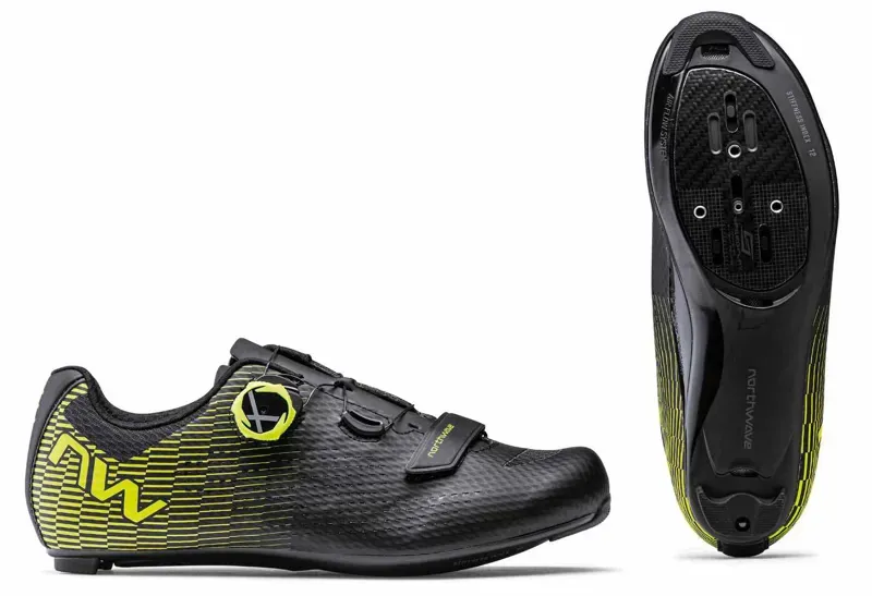 Northwave Storm Carbon 2 Shoes in Yellow