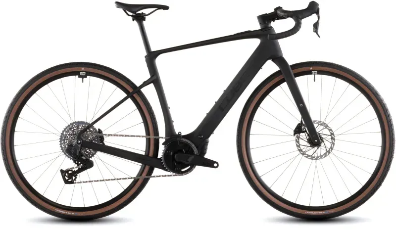 Cube Nuroad Hybrid c:62 EXC 400x Gravel Bike in Blackline