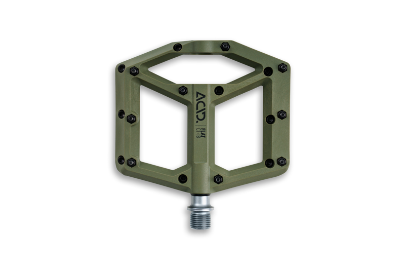 Acid C1-IB Flat Pedals in Olive