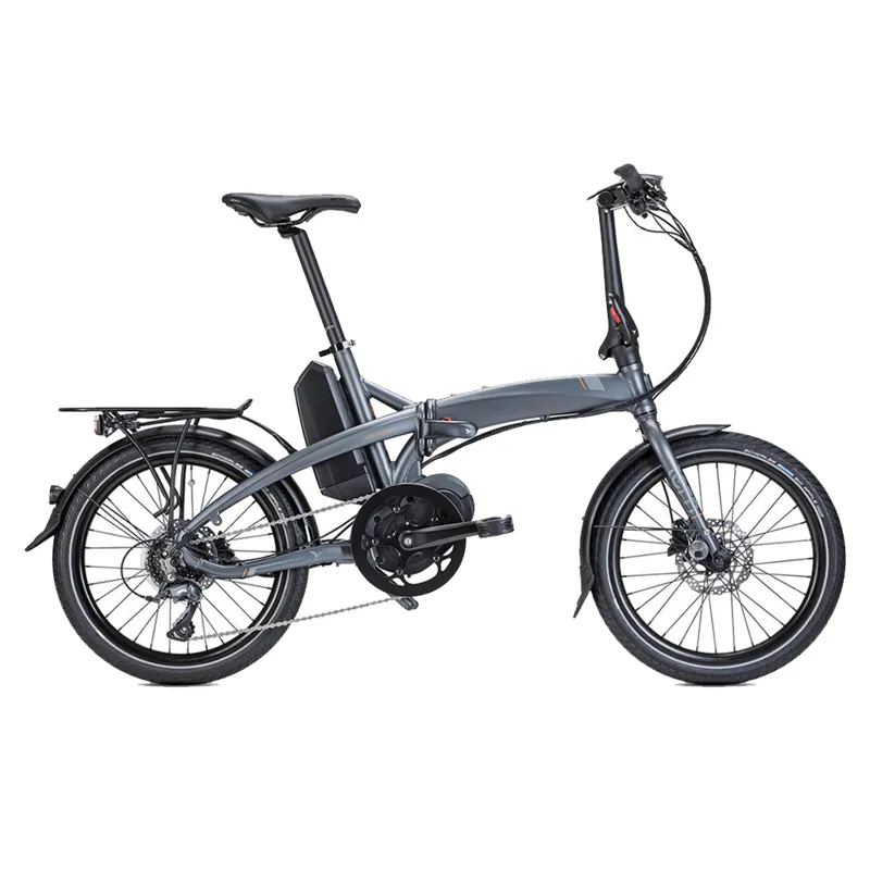 Tern Vektron D8 Folding Electric Bike in Grey