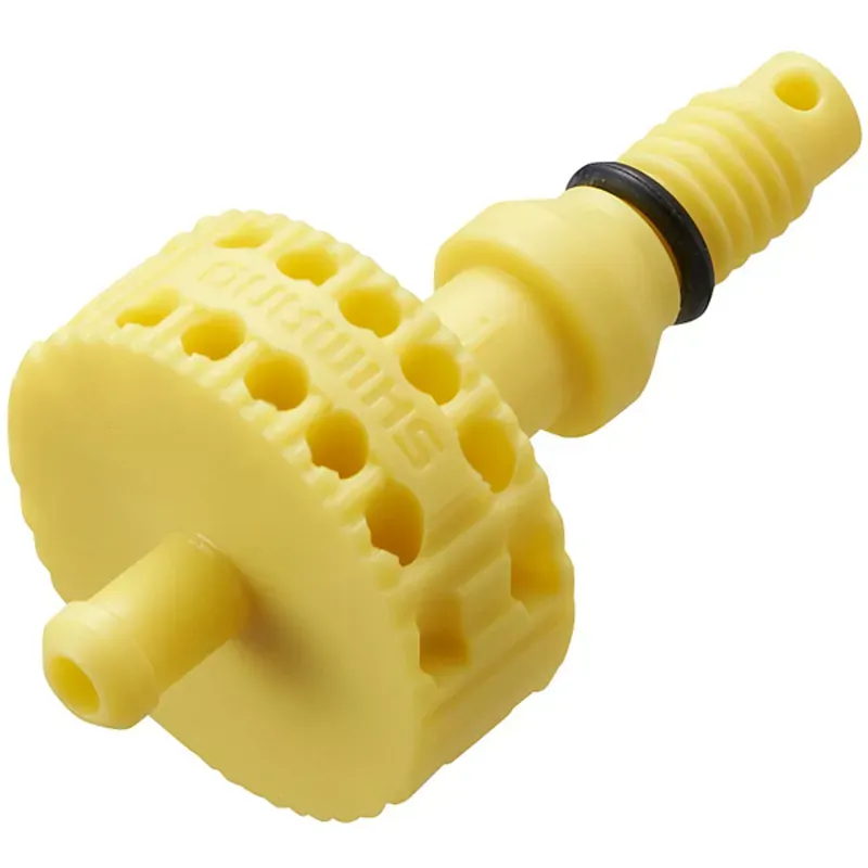 Shimano Workshop TL-BR52 Bleed Adapter in Yellow