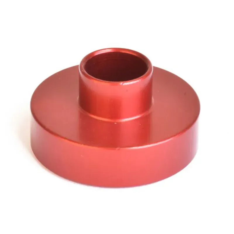 Wheels Manufacturing Large Bearing Press 6001 Open Bore Adaptor in Red